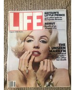 LIFE MAGAZINE  MARILYN MONROE COVER    AUGUS 1982       EX++++ - £17.03 GBP