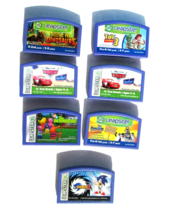 Lot of 7 LeapFrog Leapster LeapPad Game Cartridges Disney Sonic Pixar - £10.17 GBP