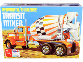 Skill 3 Model Kit Kenworth / Challenge Transit Cement Mixer Truck 1/25 Scale Mod - £64.24 GBP