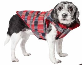 Pet Life ® &#39;Scotty&#39; Tartan Classical Plaid Dog Coat - Insulated Plaid Dog Jacket - £21.08 GBP+