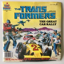 The Transformers - The Great Car Rally SEALED 7&#39; Vinyl Record / 24 Page Book - £180.58 GBP