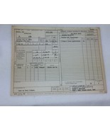 Vintage United States Air Force Student Record Summary 25439 Department ... - £11.81 GBP