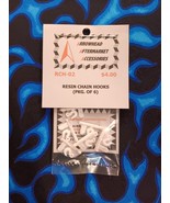 Resin Chain Hooks ~ Pkg. of 6 - $73.82 MXN