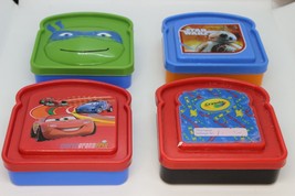 Sandwich Container Lunch Holder Cars Teenage Mutant Ninja Turtles Star Wars Cars - £12.66 GBP