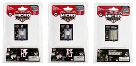 World&#39;s Smallest Mego Horror Micro Action Figures Series 2 Set of Three SEALED - £18.10 GBP