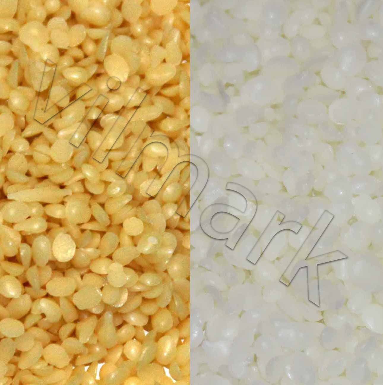 White Yellow 100% Filtered Beeswax Pastilles Pellets Granules Cosmetic G... - $8.99+