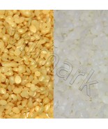 White Yellow 100% Filtered Beeswax Pastilles Pellets Granules Cosmetic G... - $8.99+