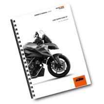 KTM 2022 - 1290 SUPER DUKE GT - OWNERS MANUAL USER GUIDE - $49.00
