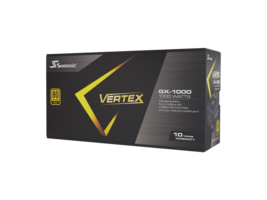 Seasonic VERTEX GX-1000, 1000W 80+ Gold,  ATX 3.0 / PCIe 5.0 Compliant, Full Mod - £200.80 GBP