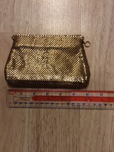 Vintage Mesh Whiting &amp; Davisto Bags USA Gold Wallets Women’s - $275.67 MXN