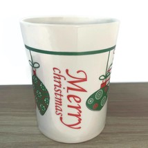 Royal Norfolk Merry Christmas Ornament 10oz Ceramic Coffee Mug Cup Holiday  - £7.93 GBP