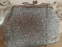 handmade crochet bag - Handmade Silver-Tone Holiday Bag - $79.20