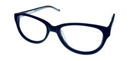 Lucky Brand Womens Eyeglass Black Soft Rectangle Plastic D701 49 - £35.23 GBP