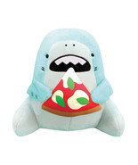 Tiger &amp; Pizza Shark SS-012 SAMEZU Nom Nom Plush 6.5&quot; H Teal Green - $376.79 MXN