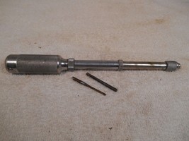 Vintage Stanley-Yankee 41Y Automatic Push Drill with 2 Fluted Bits - $19.59