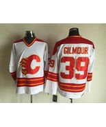 Flames #39 Doug Gilmour Jersey Old Style Uniform White - €42,55 EUR