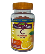 Nature Made Vitamin C 250 mg Gummies 80 each Free US Ship 6/2024 FRESH! - £10.10 GBP