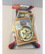 New Pokemon Holo Arcanine/Growlithe Scarlet &amp; Violet Blister Pack + Coin - $16.16