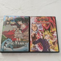 Inuyasha Castle beyond looking Glass Yu-Gi-Oh Hearts of Cards Anime DVD lot - £9.52 GBP