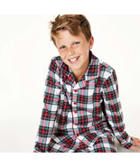 Kids Stewart Plaid Pajama, Size S 6-7 - £8.75 GBP