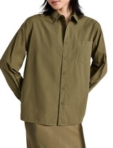 Nili Lotan telma shirt in OLIVE - size XS - £84.93 GBP