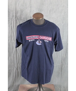 Vancouver Canucks Shrit (VTG) - Block Script Original Orca Logo - Men&#39;s XL - $77.14 CAD