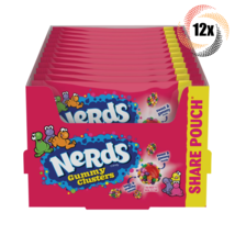 12x Packs Nerds Gummy Clusters Tangy &amp; Crunchy Candy | King 3oz | Fast S... - £30.47 GBP