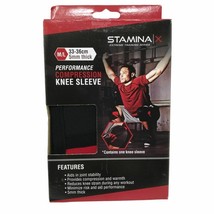 Stamina X Performance Compression Knee Sleeve Size M/L - £23.00 GBP