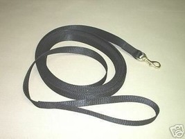 DOG TRAINING 1 IN X 33 FT 10 METERS LEASH POLICE K9 SCHUTZHUND  - £16.95 GBP