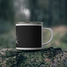 Hiking Enamel Camping Mug - Outdoor Adventure Travel Coffee Cup with Exp... - £16.27 GBP