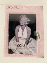 Marilyn Monroe I Am Just a Girl Who Wishes Diary with Lock and Keys *SEALED* - £11.52 GBP