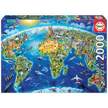 Educa Puzzle Collection 2000pcs - World Landmarks - $91.42