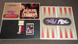 Vintage 1975 Backgammon Game by Selchow &amp; Righter Co. Complete  - $29.69