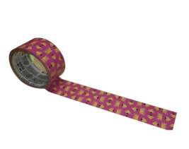 Scotch Duct Tape, Pink and Yellow Tribal Pattern,1.88&quot; X 10 Yards - £11.93 GBP