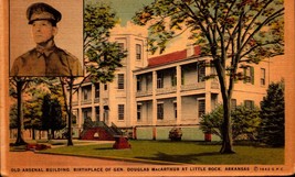 Postcard Old Arsenal Building Birthplace Of General Douglas MacArthur Li... - $3.96