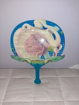 Restaurant Menu Laminated Pool Side Menu Doubles as a Fan with handle - $201.06 MXN