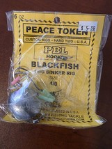 Peace Token -PBL Blackfish EGG SINKER RIG SIZE 4/0 6oz image 3