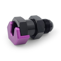 6 AN to 1/4 Quick Connect Fitting - Push-on Adapter for Fuel Hard-Line - K-MOTOR - £11.83 GBP