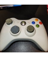 Official Microsoft Xbox 360 Wireless Controller - White, tested &amp; works - £14.63 GBP