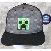 Minecraft Nintendo PS5 Video Game Creeper Logo Youth 2021 Hat Cap - £6.72 GBP