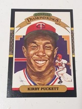 Kirby Puckett Minnesota Twins 1987 Donruss Diamond Kings Card #19 - £0.76 GBP