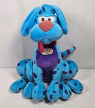 Vintage Sugar Loaf Plush Alien Dog Blue Purple 1995 Six Legs Three Ears 2000 - £15.89 GBP