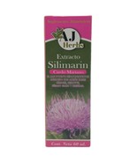 Silimarin Cardo Mariano Extract 60ml. AJ Herbs free shipping - $238.21 MXN