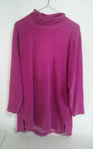 Womens LL Bean Freeport Maine Soft Purple Long Sleeve Top Pullover - $14.99