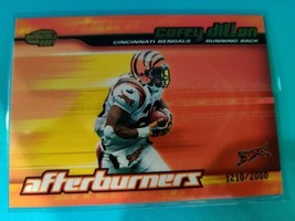 2001 Pacific Invincible Corey Dillon Afterburners #4  Numbered /2000 - NM-MT - £1.09 GBP