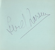 Unidentified Vintage Ballet Hand Signed Autograph Page - £5.97 GBP