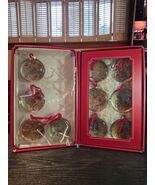 Vintage Pottery Barn 12 DAYS OF CHRISTMAS Glass Ornaments Set of 10 2009 - €34,30 EUR