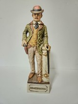 VINTAGE MCCORMICK EMPTY BAT MASTERSON PORCELAIN GUNFIGHTER SERIES DECANTER - £25.84 GBP