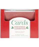 Christmas Boxed Card Set Solid Cardstock - $35.35