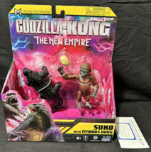 Suko with Titanus Doug Godzilla X Kong: The New Empire action figures set 4&quot; - £45.74 GBP